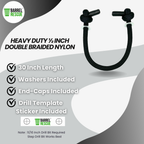 Black Heavy Duty Handle