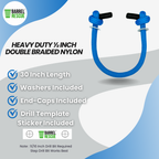 Blue Heavy Duty Handle
